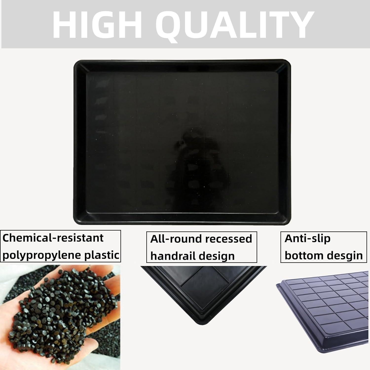 Bandeja de Drenaje de Aceite FEICHANGHAO 2 Piezas 58x49cm