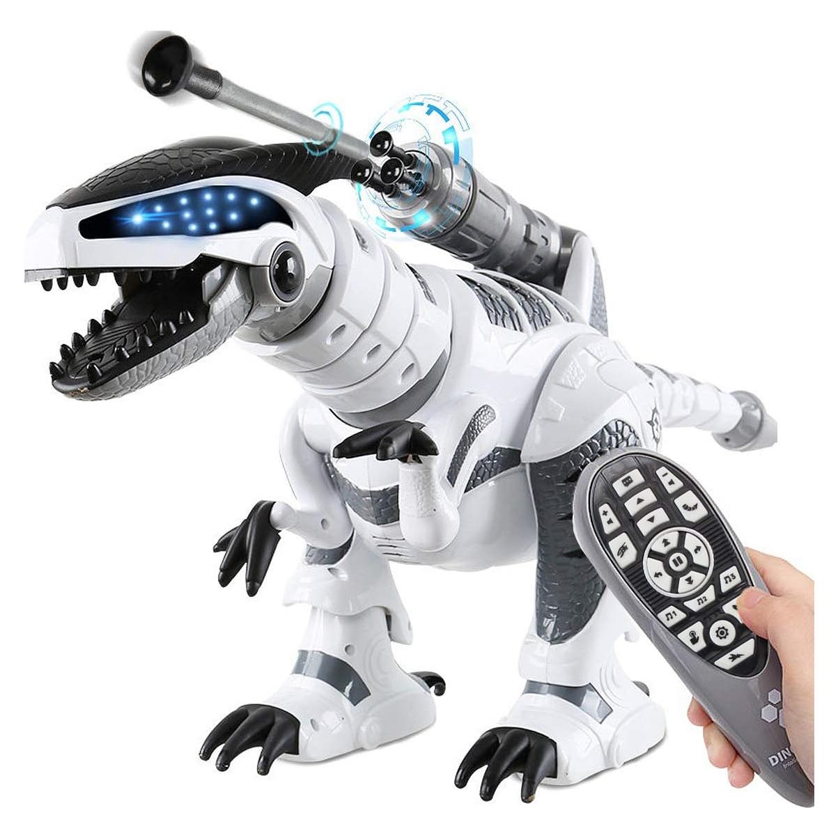 Robot Dinosaurio RC Fistone Interactivo 1.72 kg Control Remoto