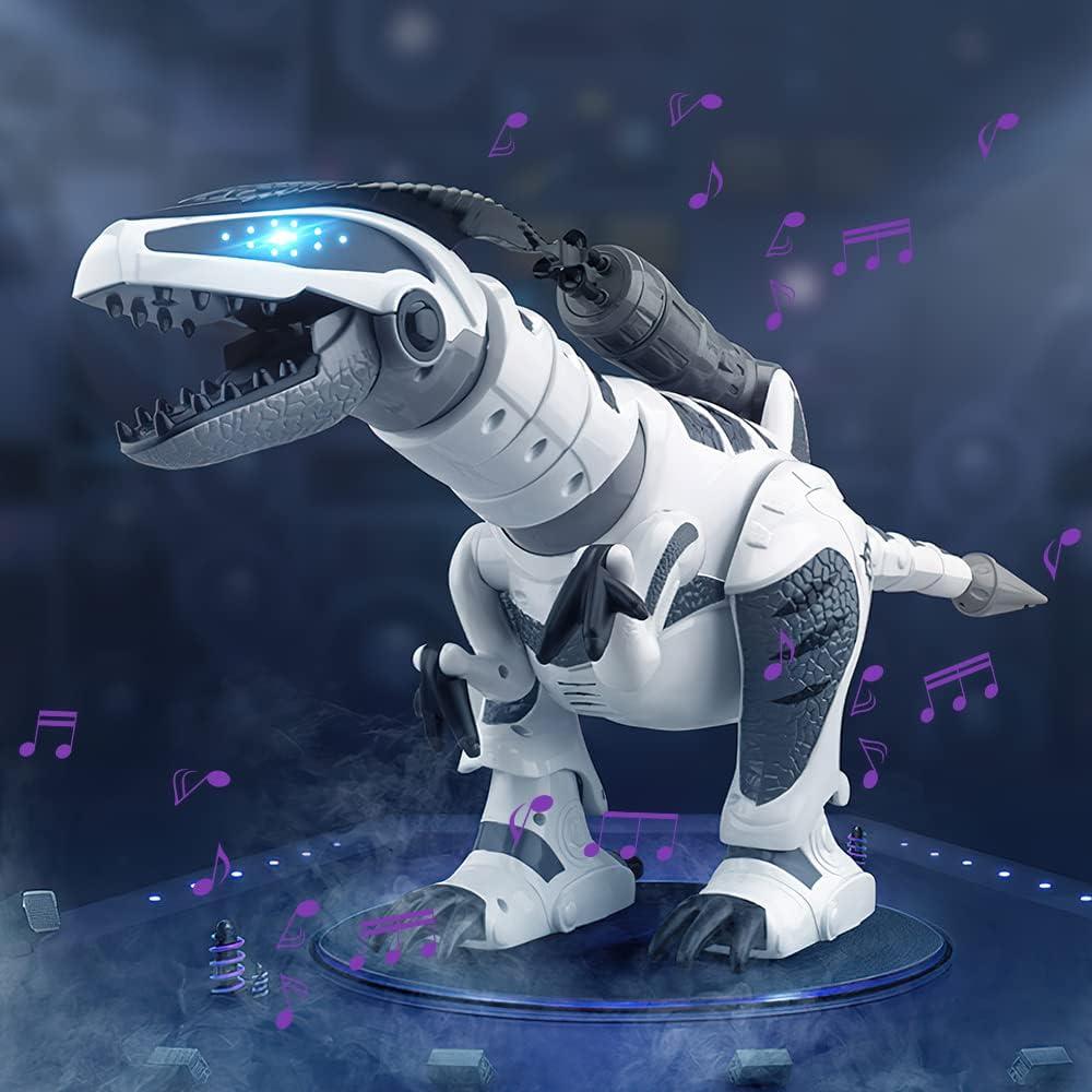 Robot Dinosaurio RC Fistone Interactivo 1.72 kg Control Remoto
