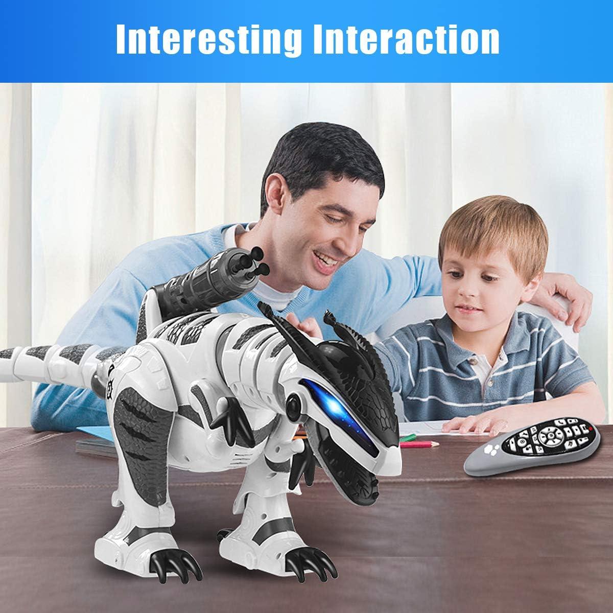 Robot Dinosaurio RC Fistone Interactivo 1.72 kg Control Remoto