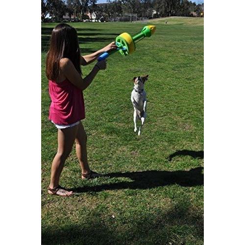 Lanzador de Anillos HurriK9 + 3 Anillos de Espuma EVA