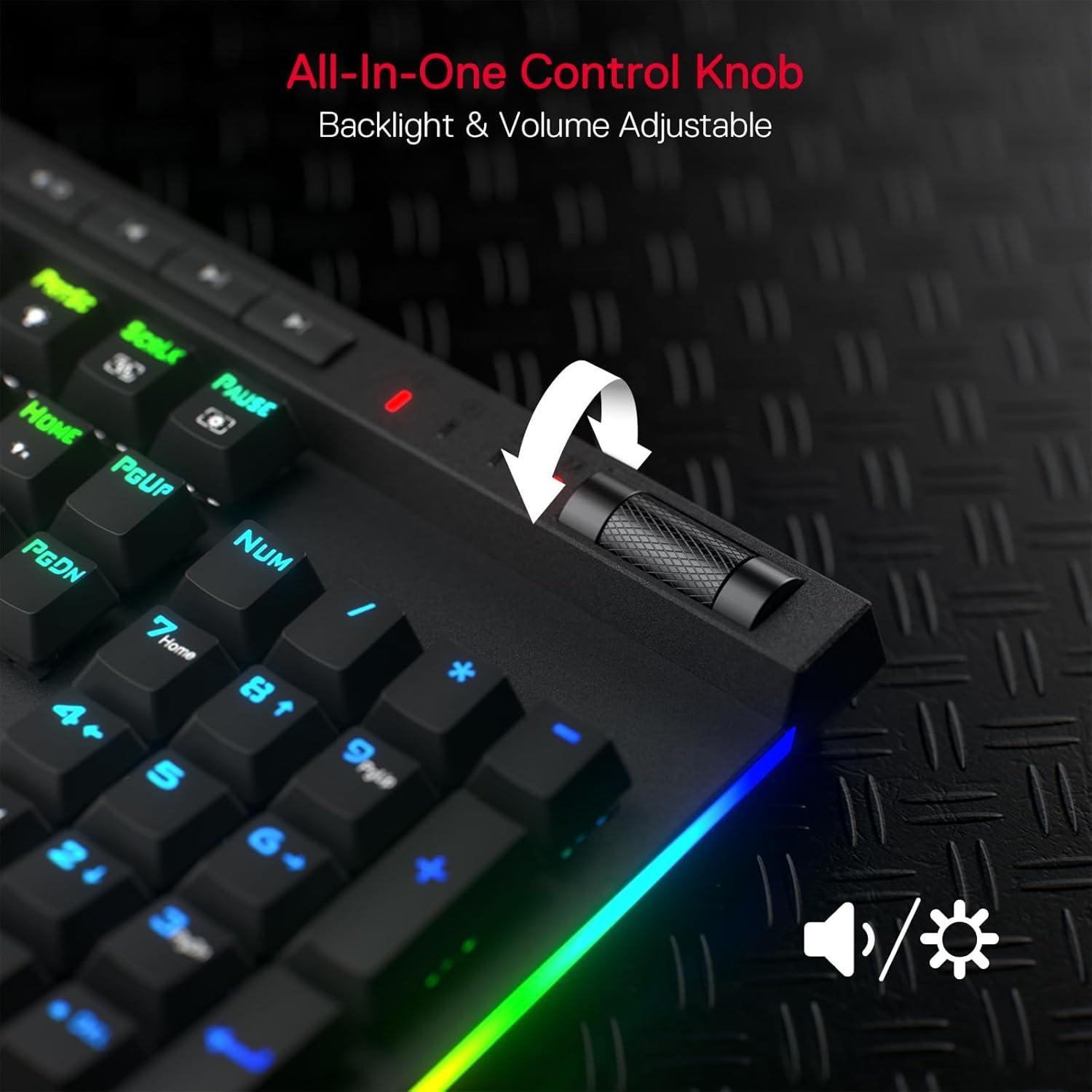 Teclado Gaming Inalámbrico Redragon K580 PRO RGB 104 Teclas