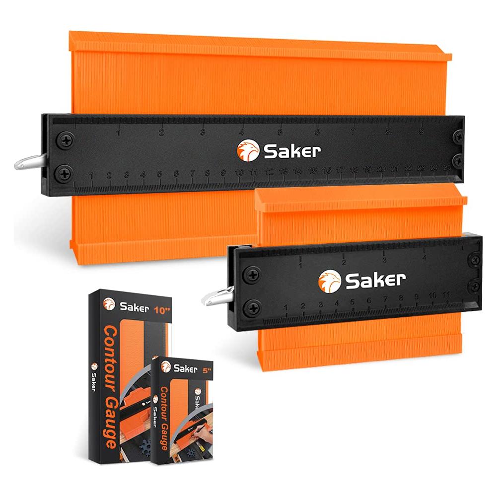 Medidor de Contorno Saker 10 cm y 25 cm Ajustable