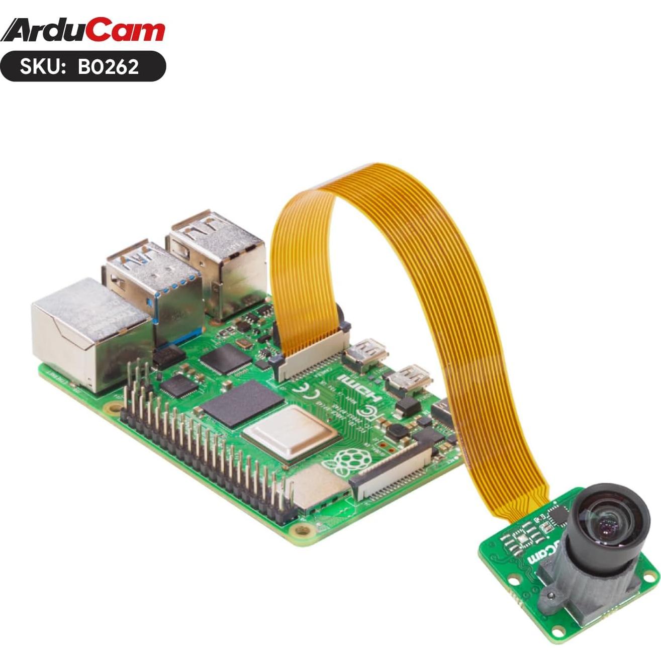 Cámara Arducam HQ 12MP IMX477 para Raspberry Pi 5/4/3/Zero