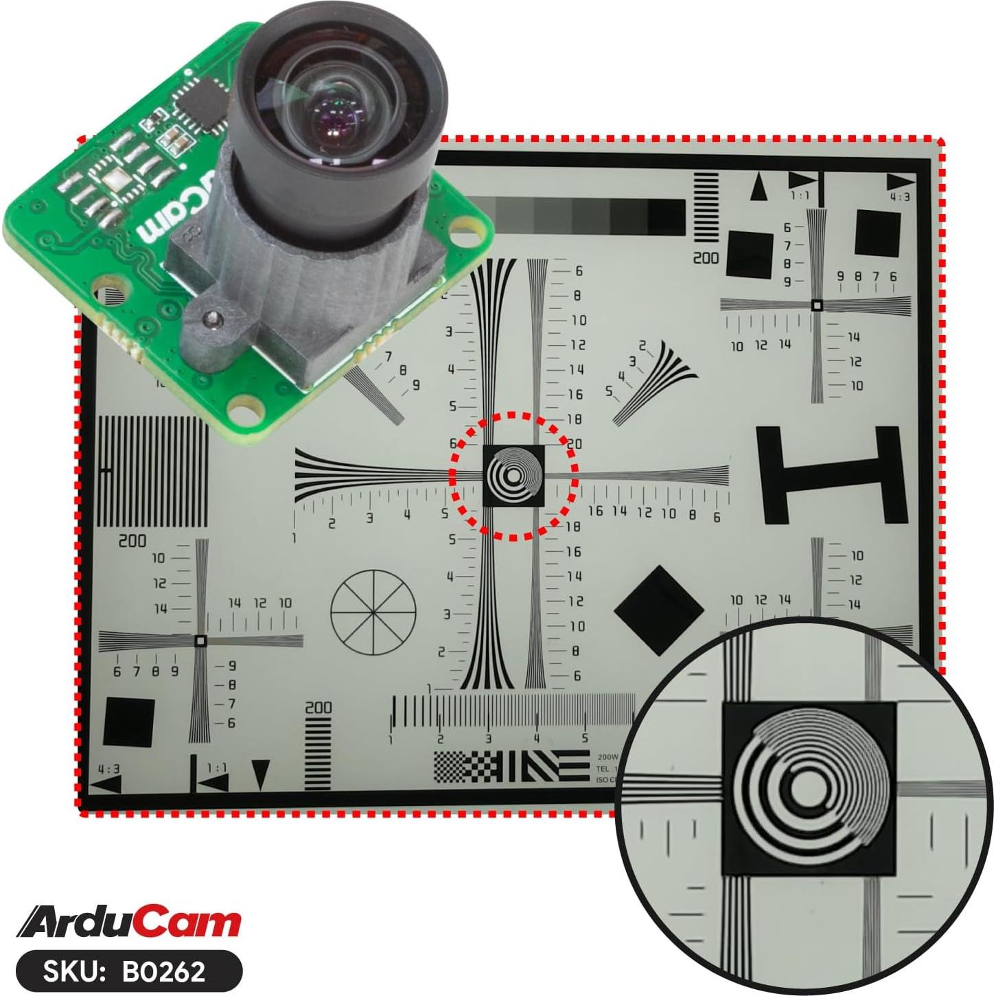 Cámara Arducam HQ 12MP IMX477 para Raspberry Pi 5/4/3/Zero