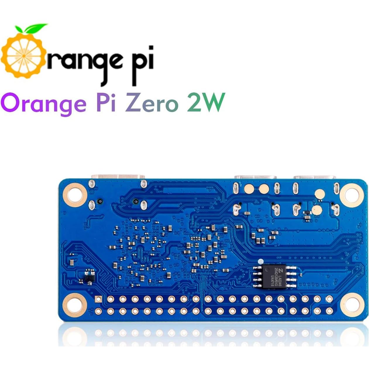 Orange Pi Zero 2W 2GB Quad Core 1.5GHz WiFi 5.0 Bluetooth 5.0
