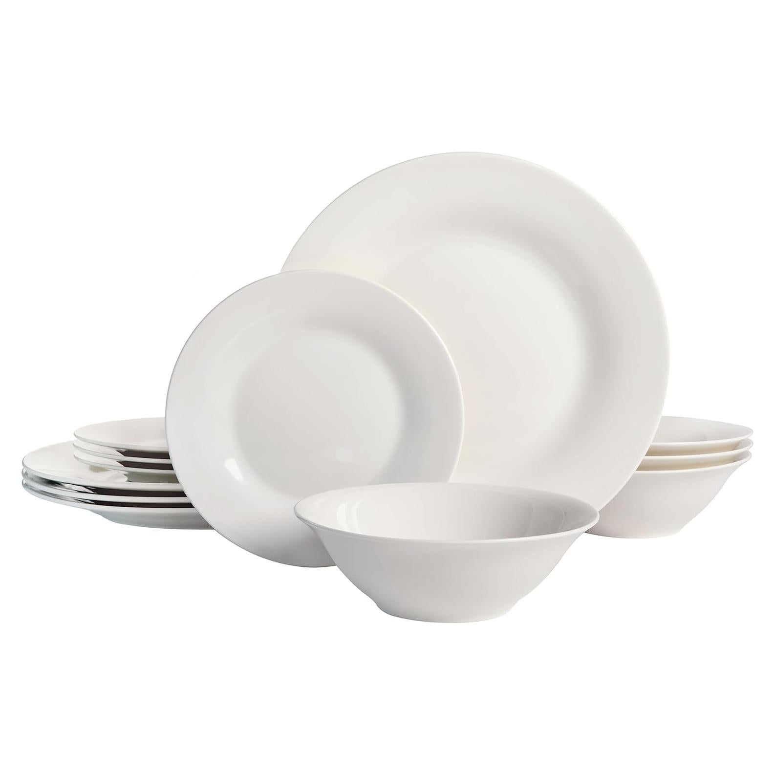 Juego de Platos y Cuencos Gibson Home Zen Buffet 12 Pzas