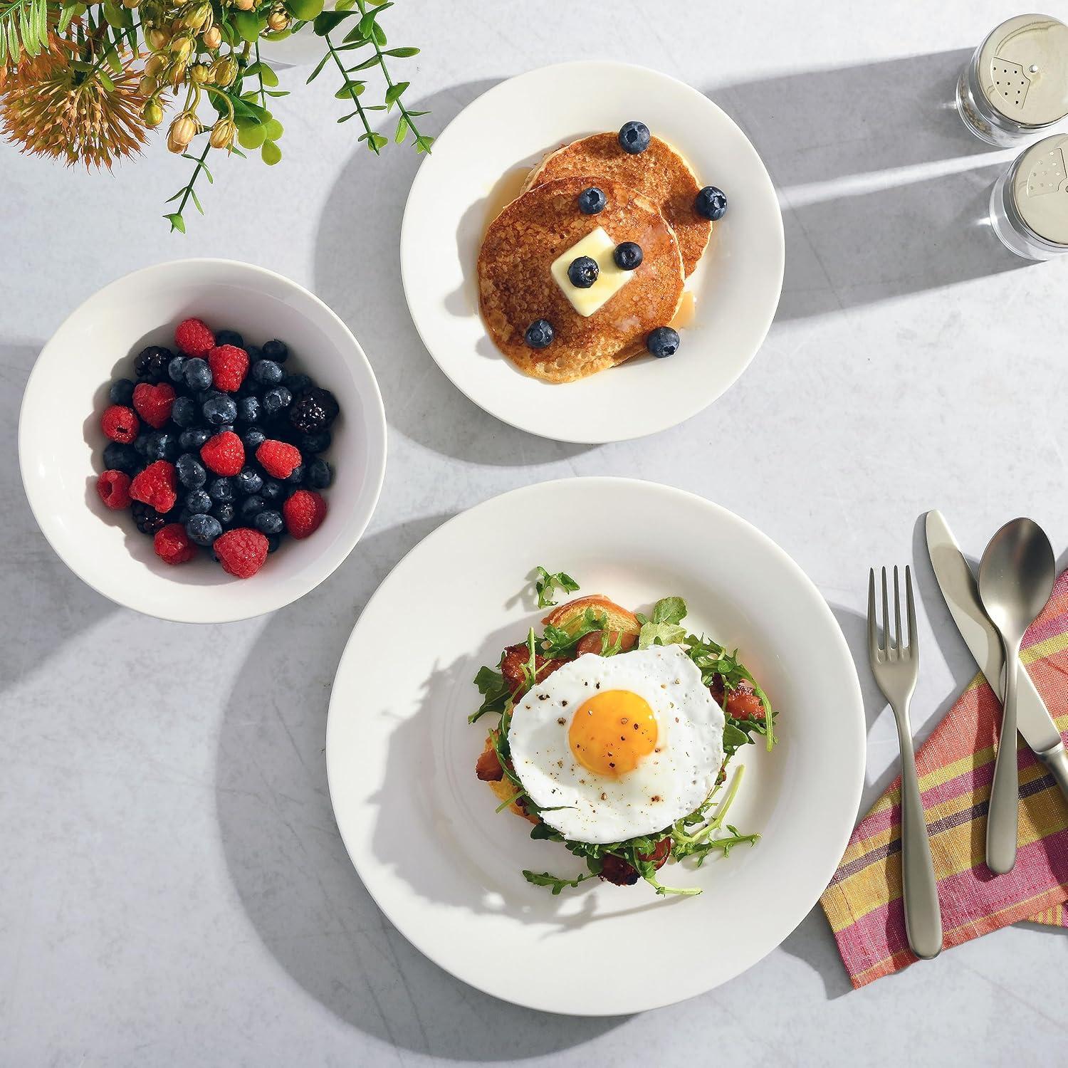 Juego de Platos y Cuencos Gibson Home Zen Buffet 12 Pzas