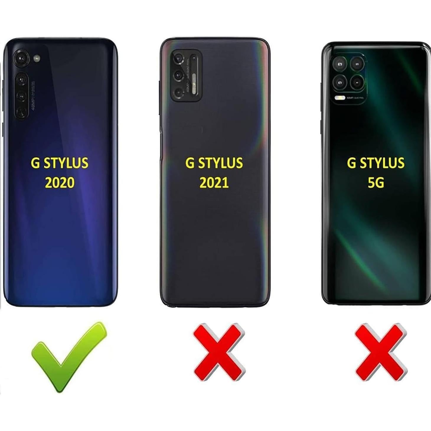 Paquete de 2 bolígrafos táctiles CaoXiong para Moto G Stylus 2020