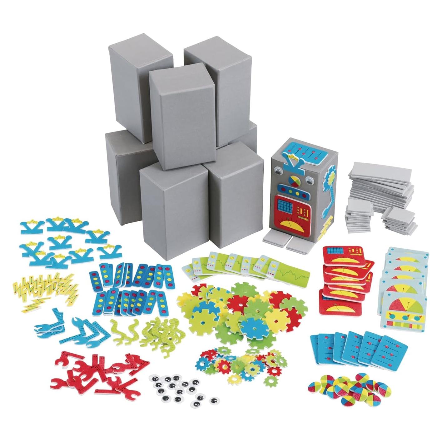 Kit de Manualidades Robot de Espuma Colorations 12 Piezas