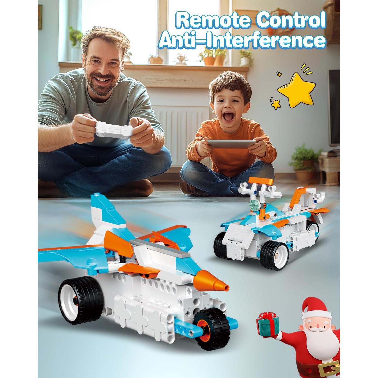 Kit de Construcción de Robots HBUDS 12-en-1 para Niños