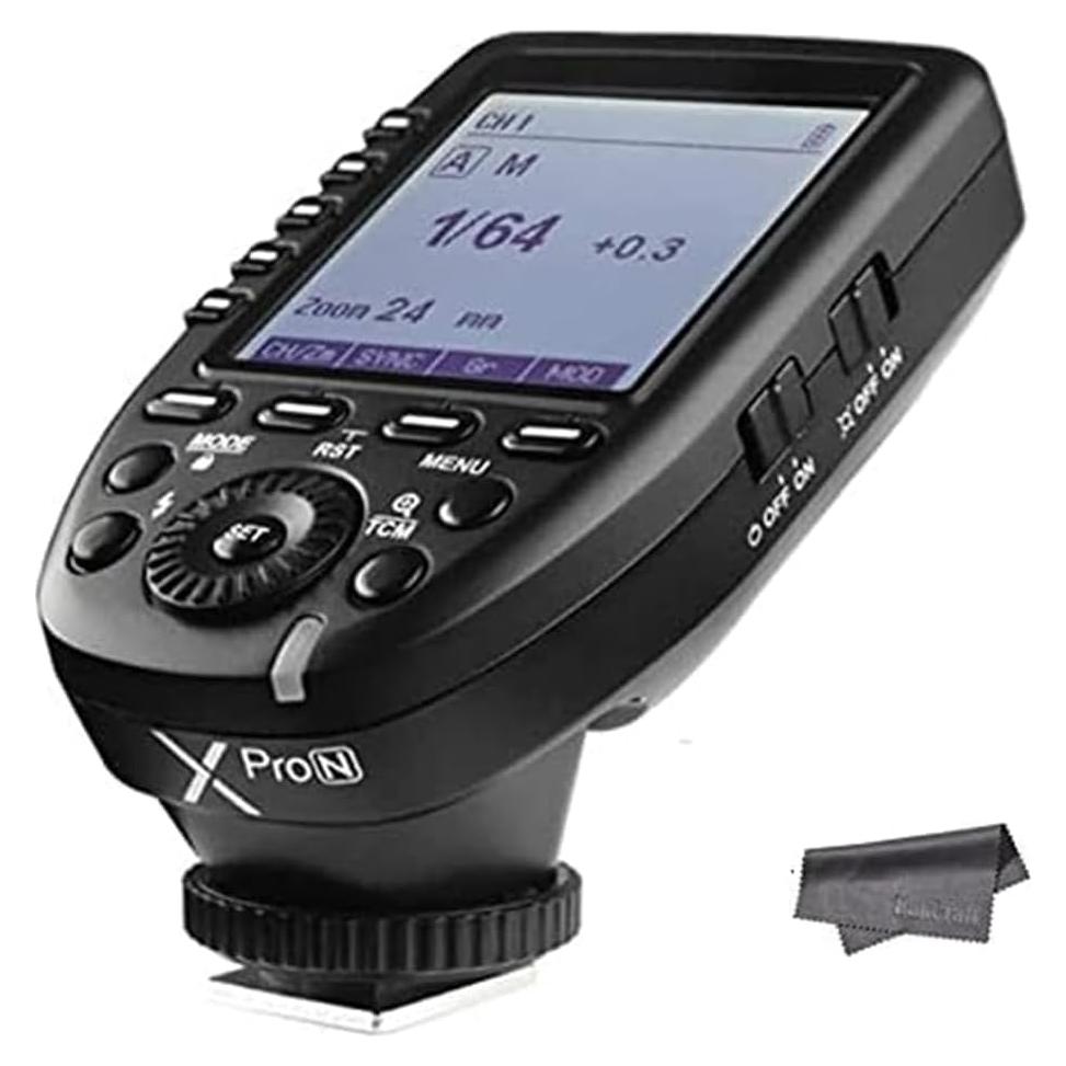 Disparador Inalámbrico TTL Godox XPro-N para Nikon 1/8000s