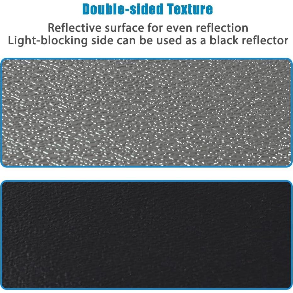 Tela Reflectora de Luz para Fotografía FIEWSZIHU 139.7x100.4cm