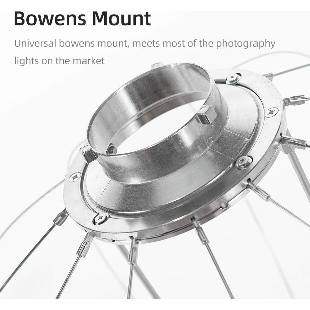 Linterna Softbox AMBITFUL 65 cm Montaje Bowens Luz Suave