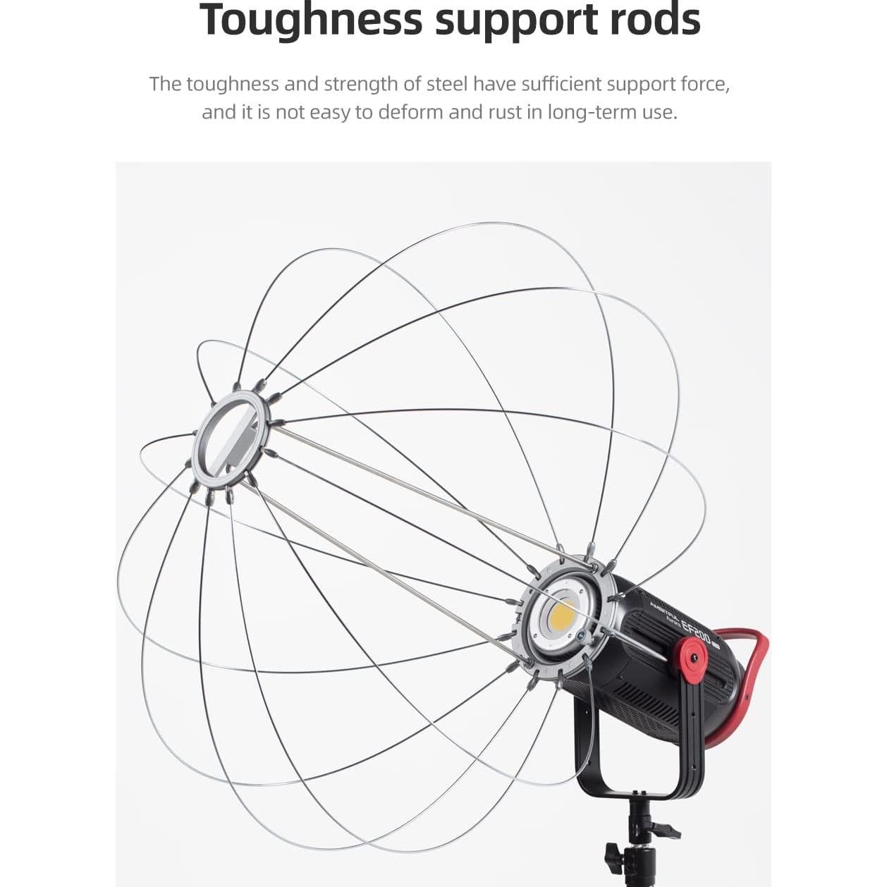 Linterna Softbox AMBITFUL 65 cm Montaje Bowens Luz Suave