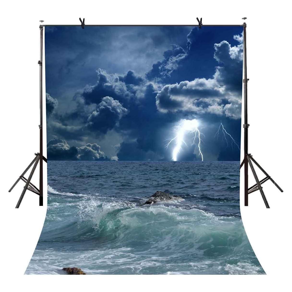 Fondo Fotográfico Vinilo 213x152cm Nubes Tormenta LYLYCTY