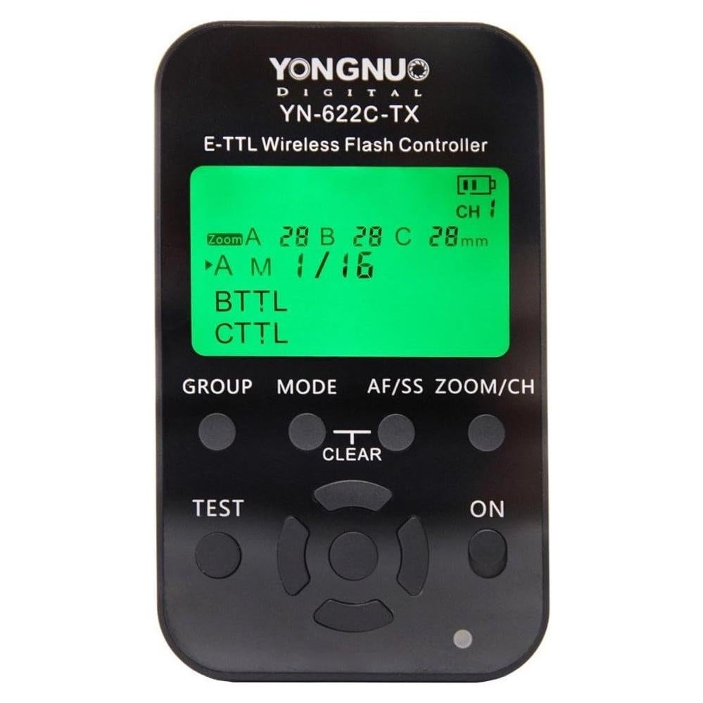 Controlador de Flash Inalámbrico YONGNUO YN622C-TX para Canon