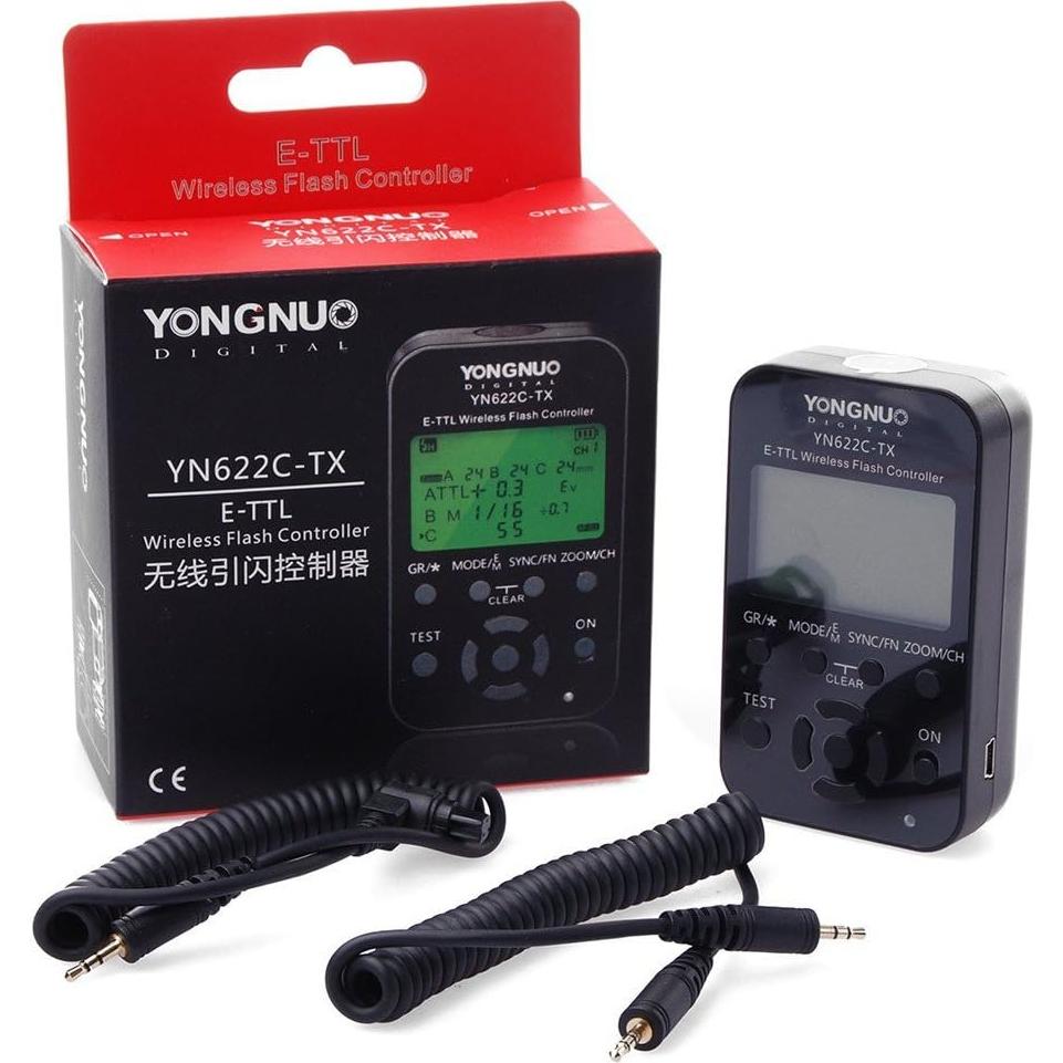 Controlador de Flash Inalámbrico YONGNUO YN622C-TX para Canon