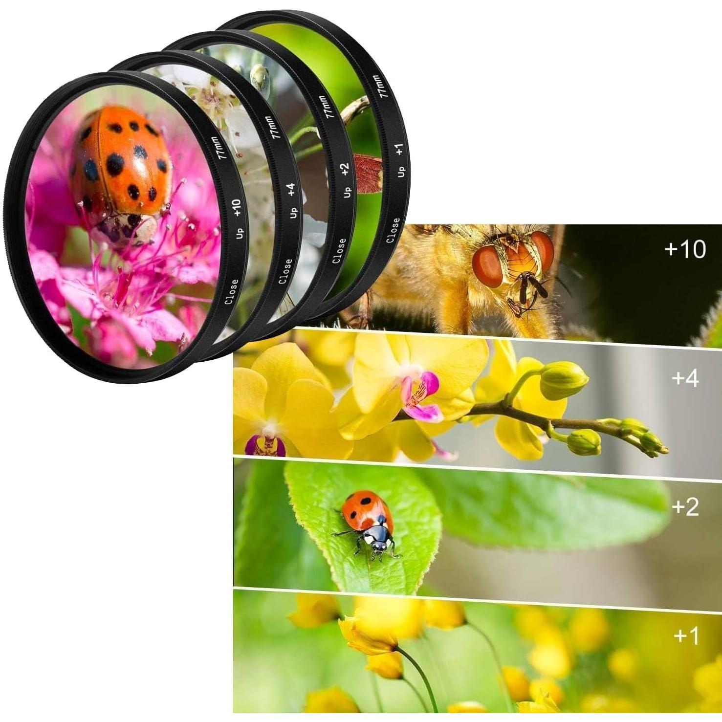 Lente Gran Angular 0.43X y Telefoto 2.2X para Cámara Blackmagic 4K