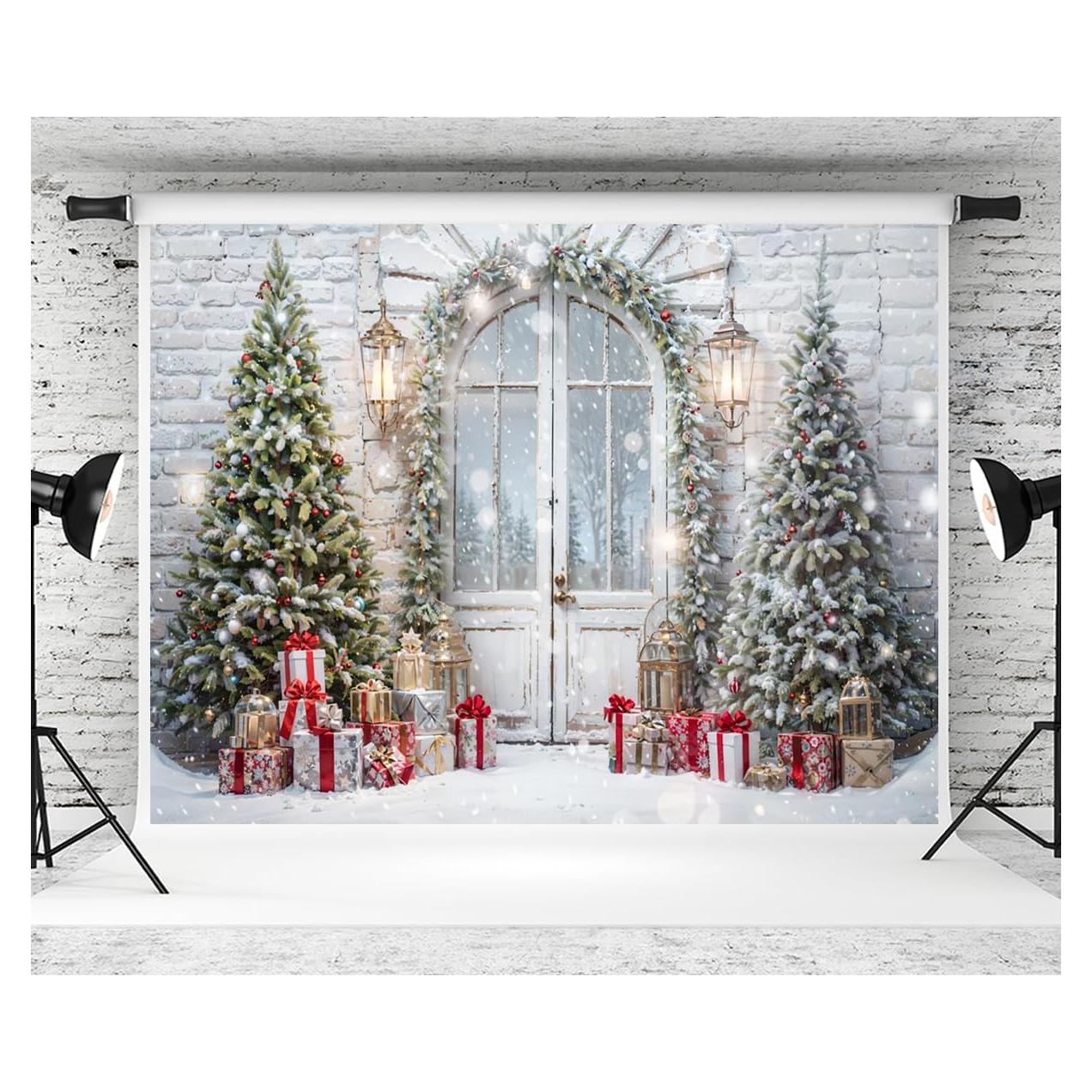 Fondo de Fotografía Navidad Kate 300x200cm Microfibra