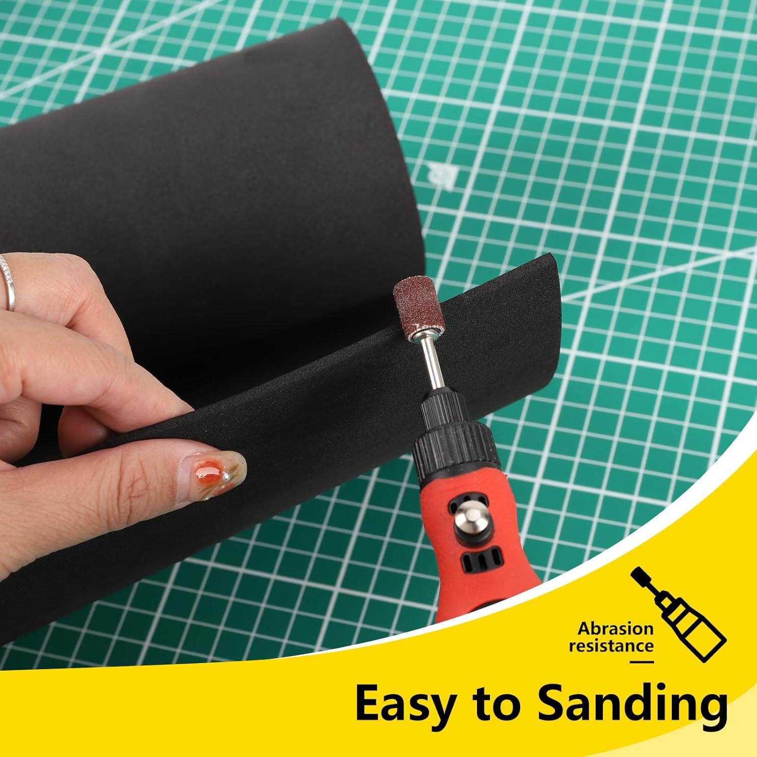 Hoja de Espuma EVA Do²ping 5mm 35x150cm Negra para Manualidades