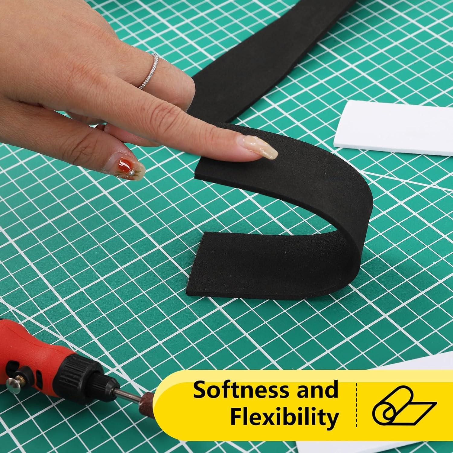 Hoja de Espuma EVA Do²ping 5mm 35x150cm Negra para Manualidades