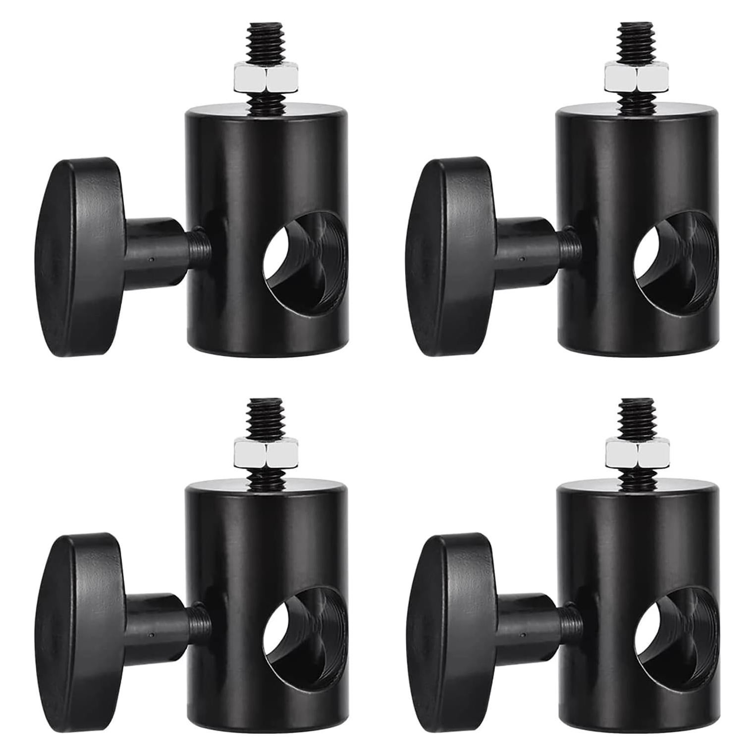 Adaptador de Soporte de Luz KAGYOKU 4 Piezas Aluminio 1/4"