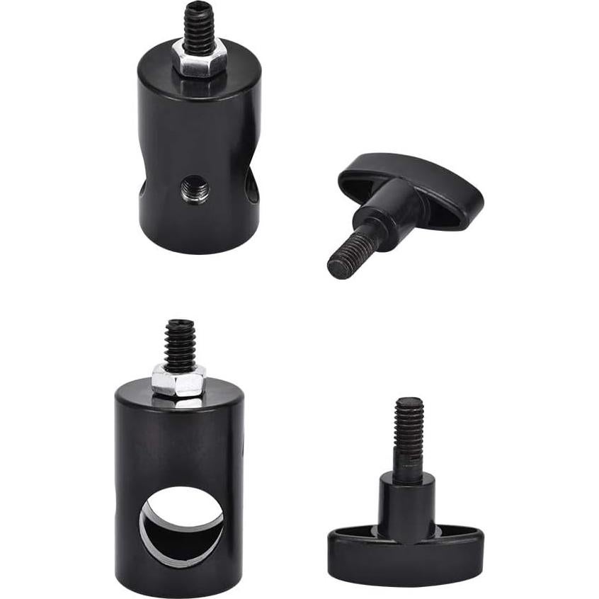 Adaptador de Soporte de Luz KAGYOKU 4 Piezas Aluminio 1/4"