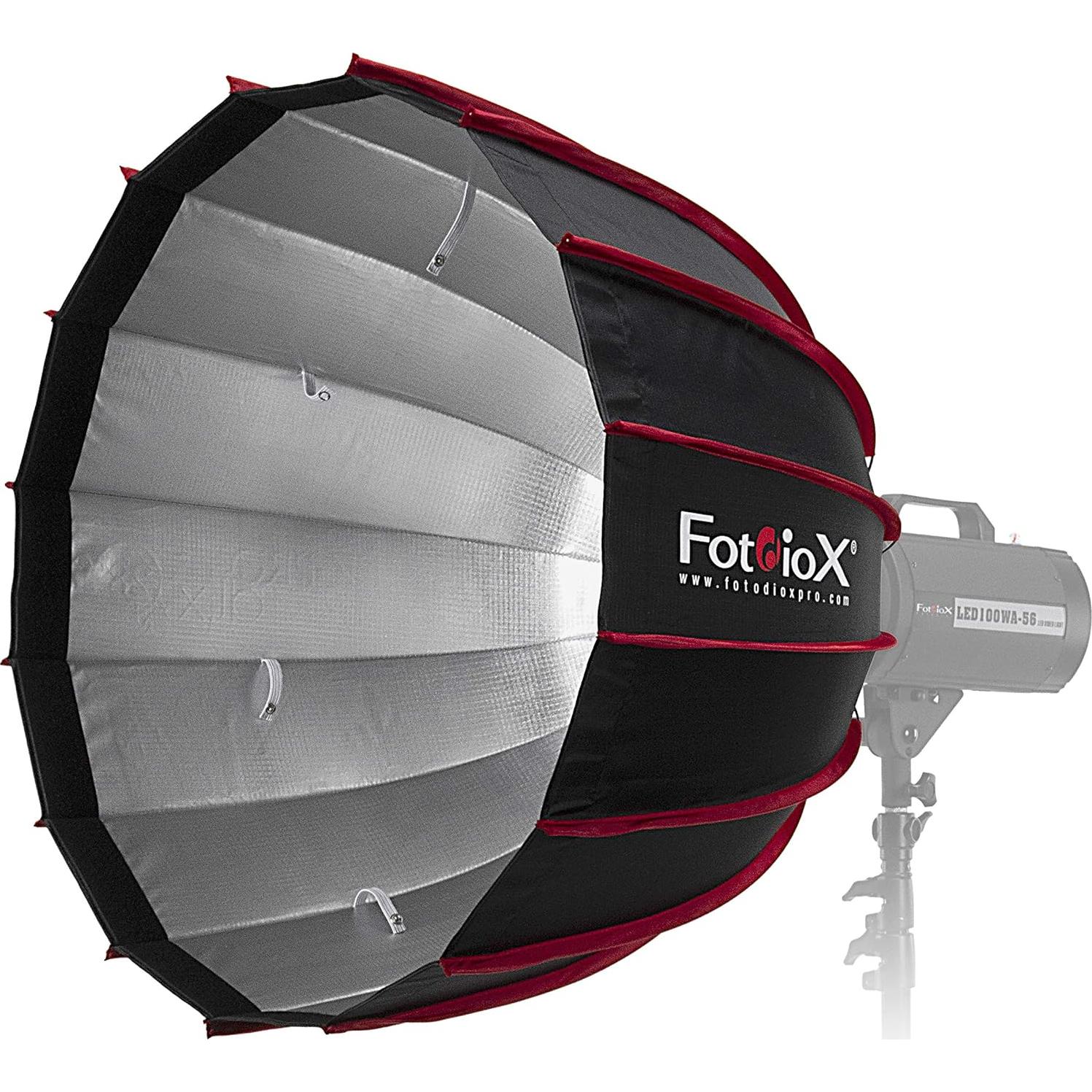 Softbox Parabólico Fotodiox 28in EZ-Pro DLX con Speedring