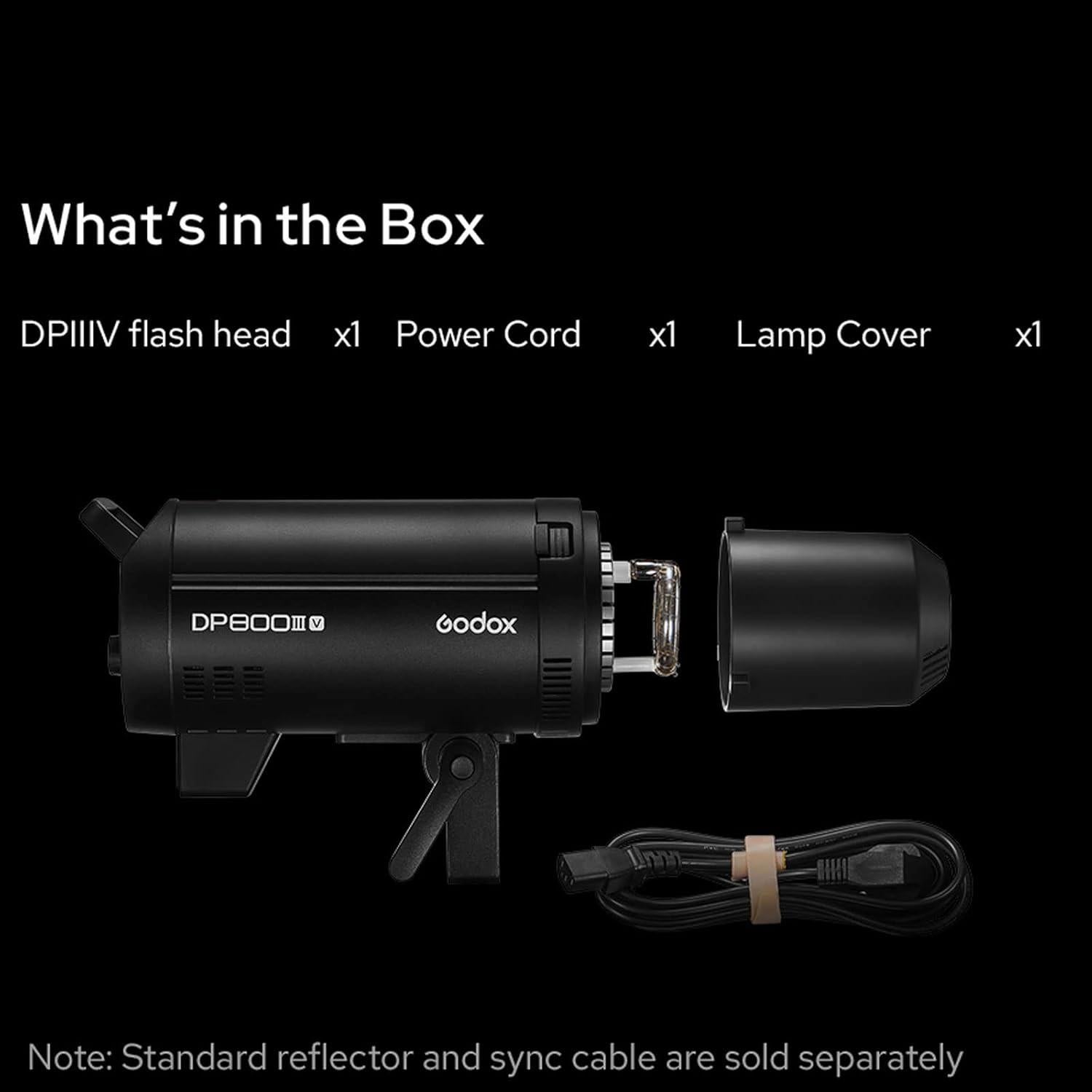 Flash de Estudio Godox DP600III-V 600Ws 5600K 2.4G Bowens