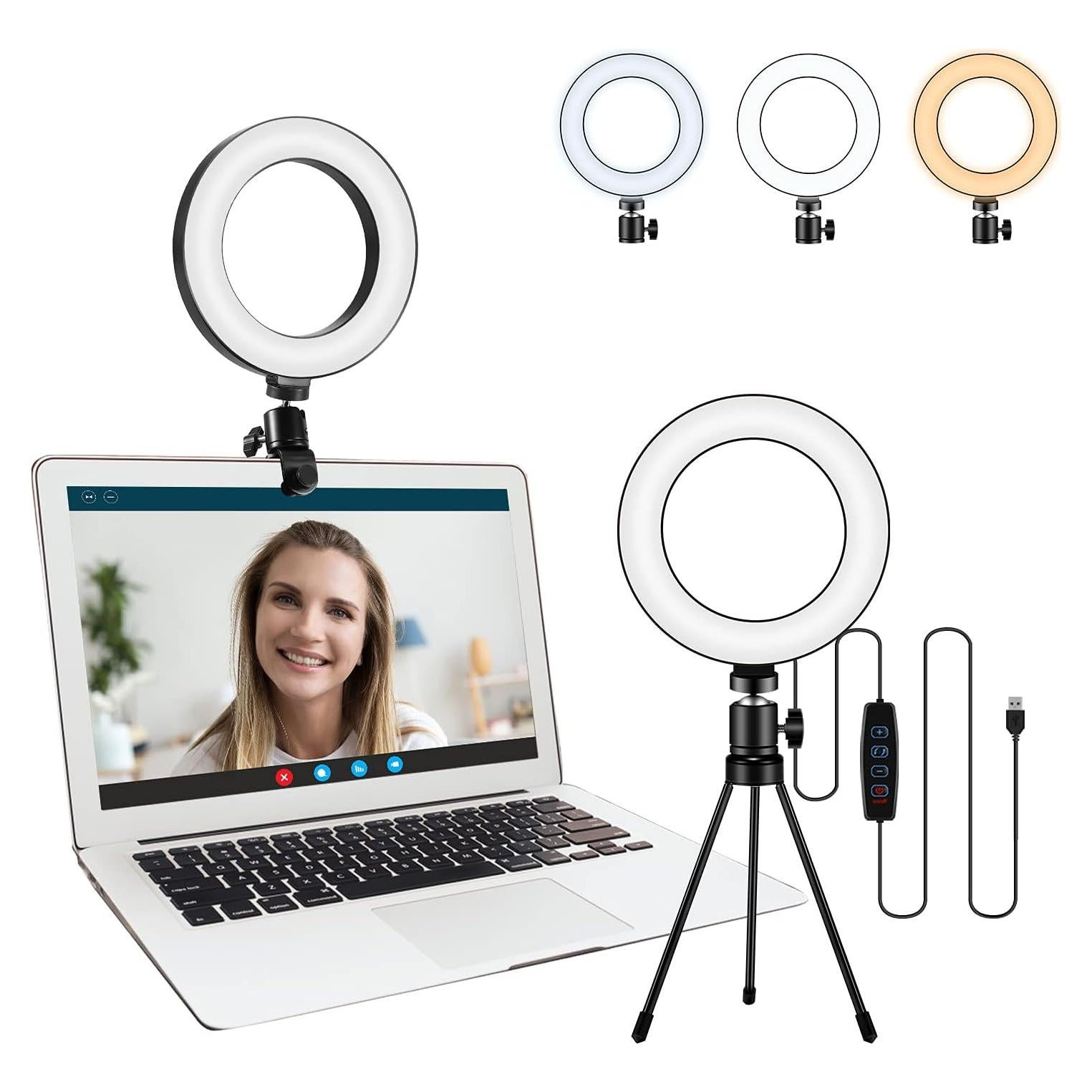 Kit de Iluminación LED Sancheay 15.24 cm 3 Modos 10 Brillos