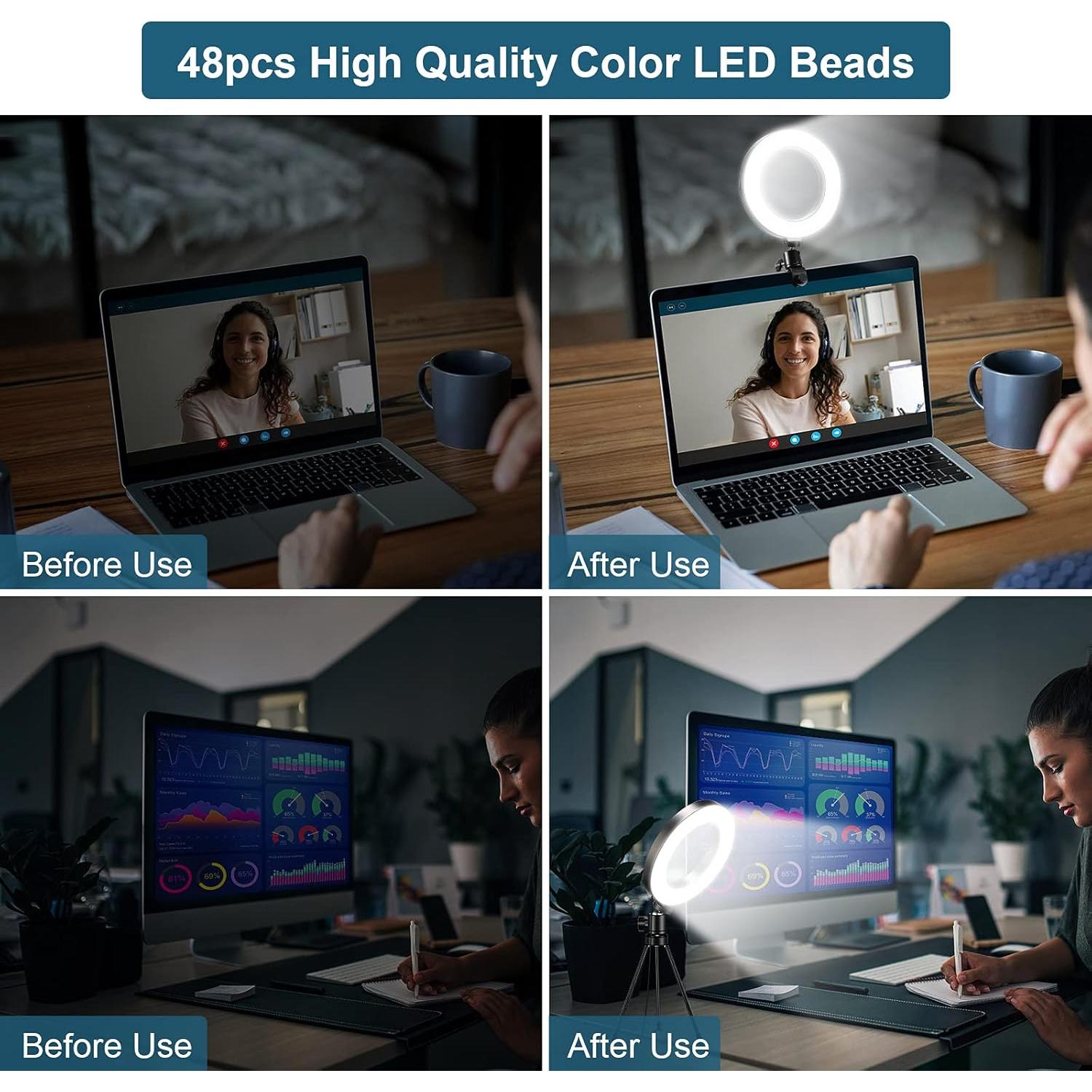 Kit de Iluminación LED Sancheay 15.24 cm 3 Modos 10 Brillos