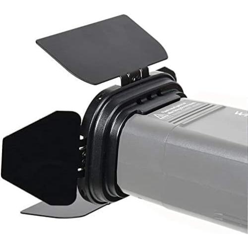 Puerta de Granero Godox BD-07 con Rejilla y 4 Filtros de Color