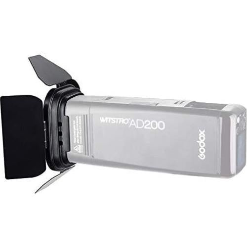 Puerta de Granero Godox BD-07 con Rejilla y 4 Filtros de Color