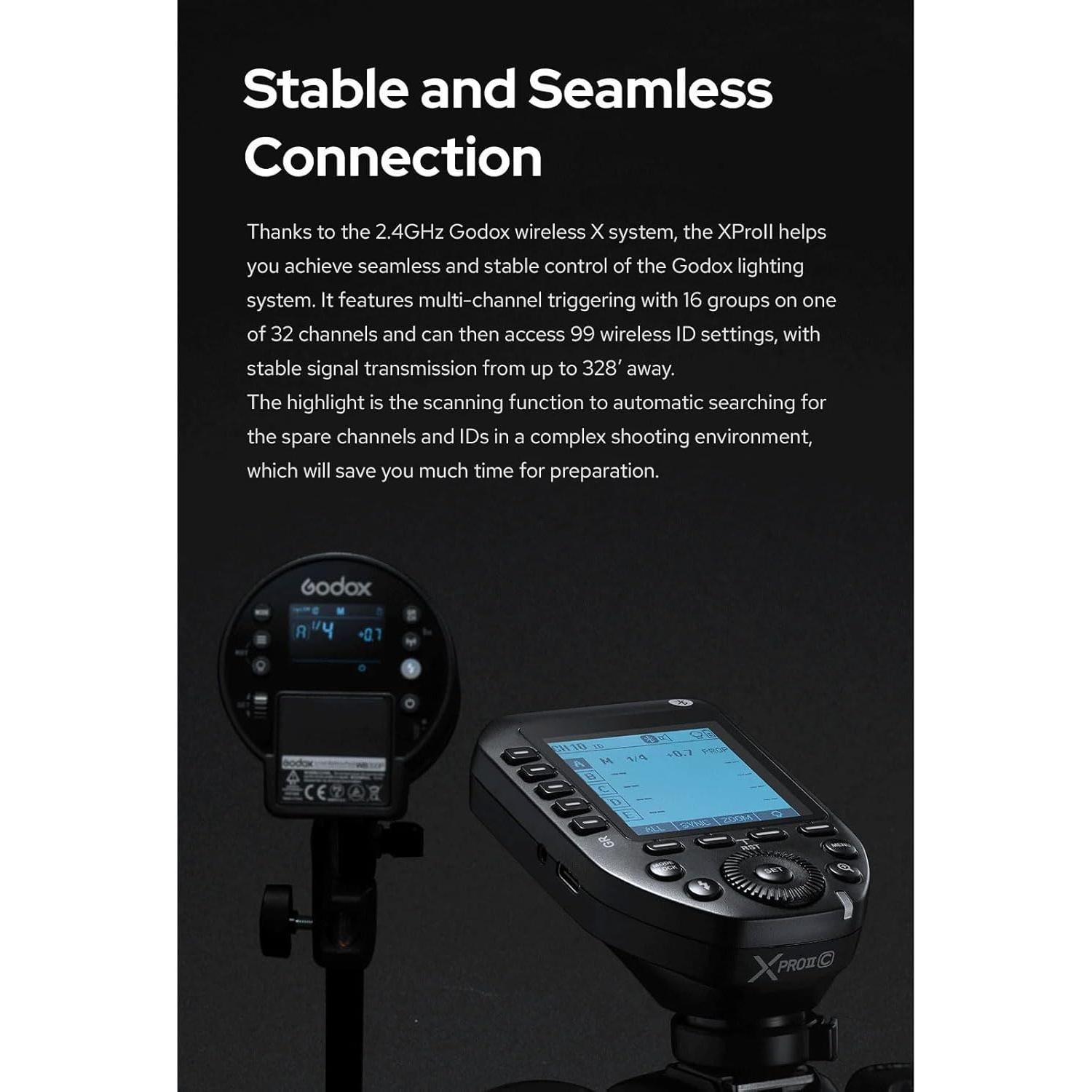 Disparador Inalámbrico TTL Godox XProII-F para Fujifilm