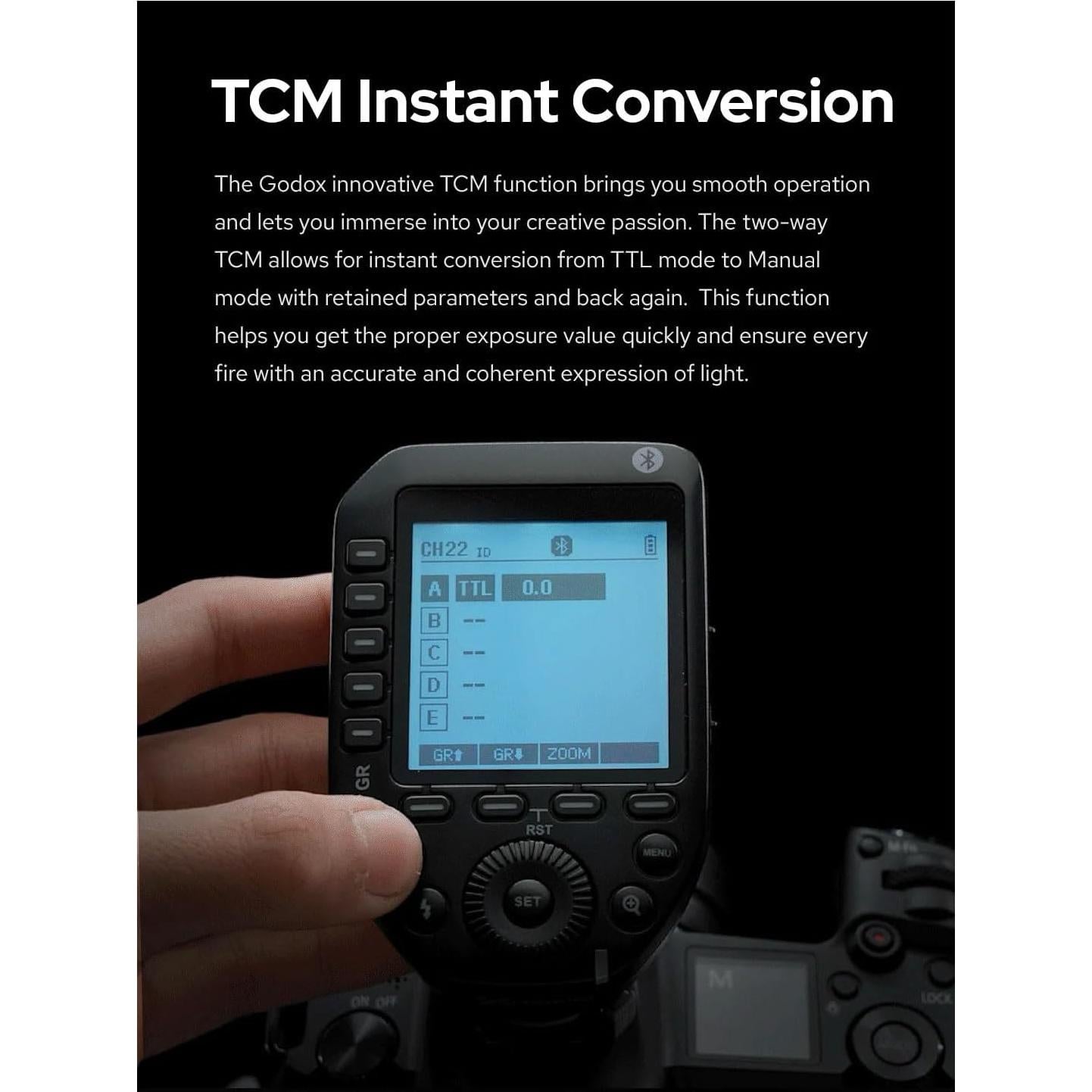 Disparador Inalámbrico TTL Godox XProII-F para Fujifilm