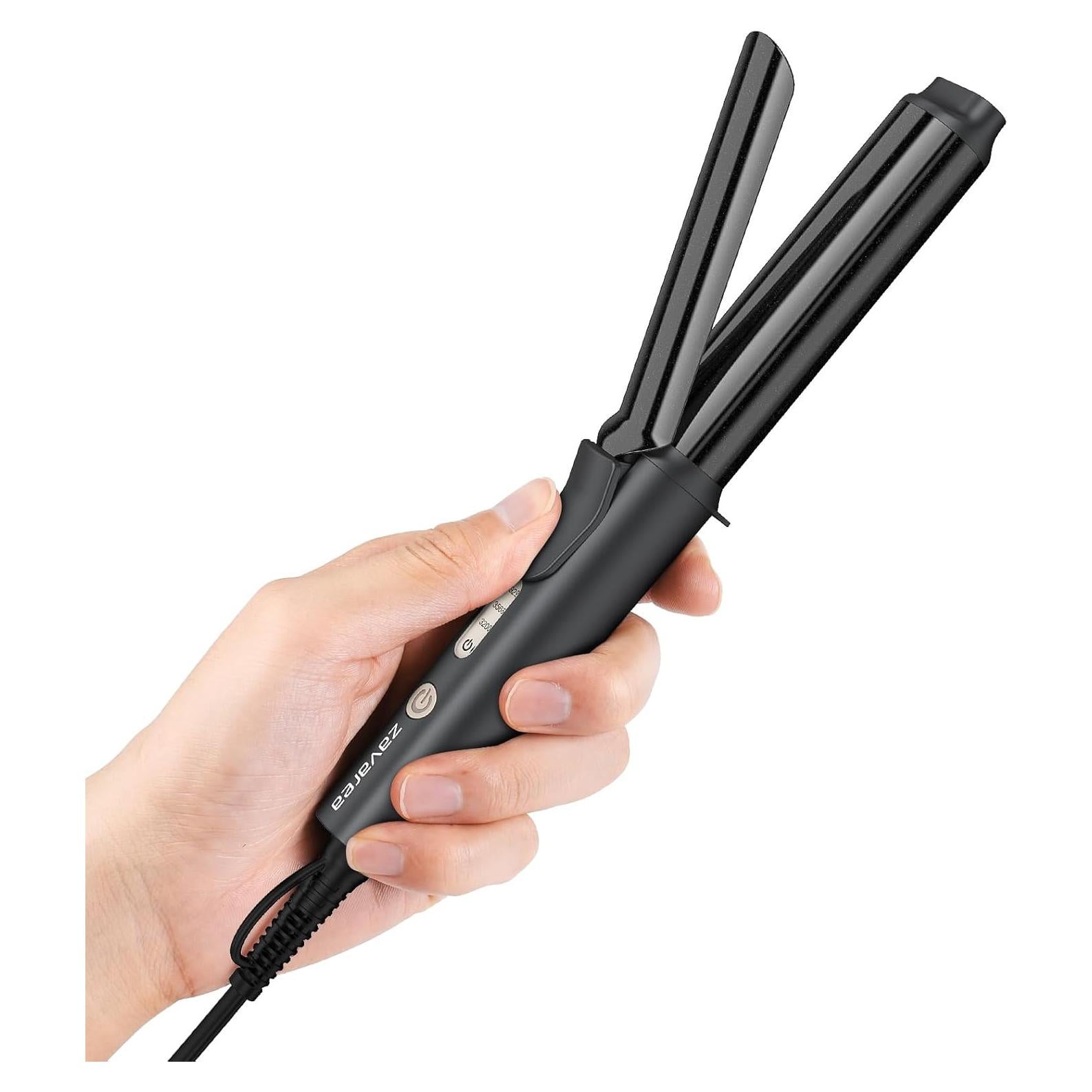 Plancha de Rizar Portátil Zavarea 1 Pulgada Doble Voltaje