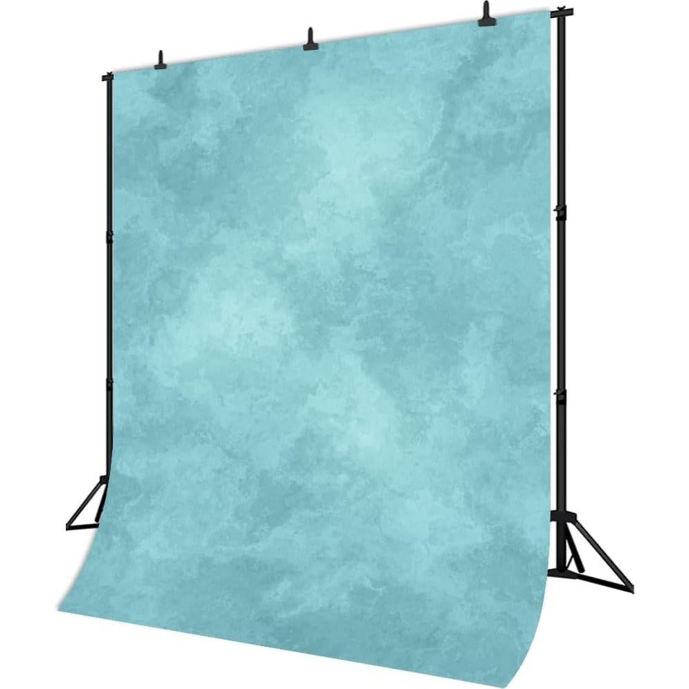 Fondo de Fotografía Profesional DULUDA 5x7ft Cian Abstracto