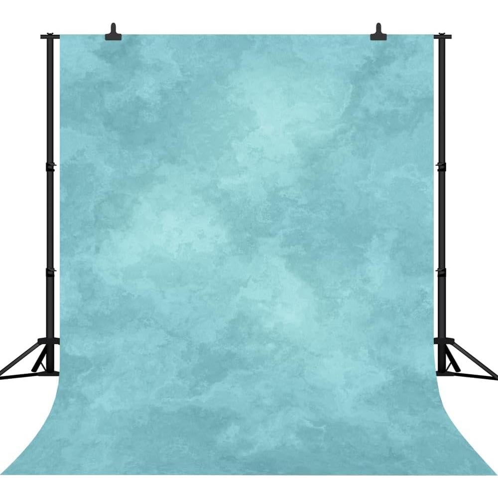 Fondo de Fotografía Profesional DULUDA 5x7ft Cian Abstracto