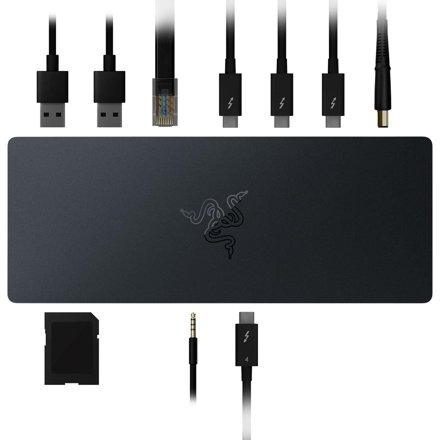 Dock Thunderbolt 4 Razer Chroma - 10 Puertos, Doble 4K, Carga