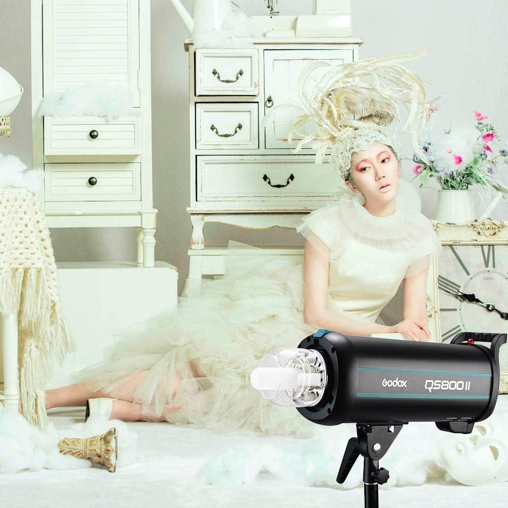 Flash Estroboscópico Godox QS800II 800Ws Luz de Estudio 150W