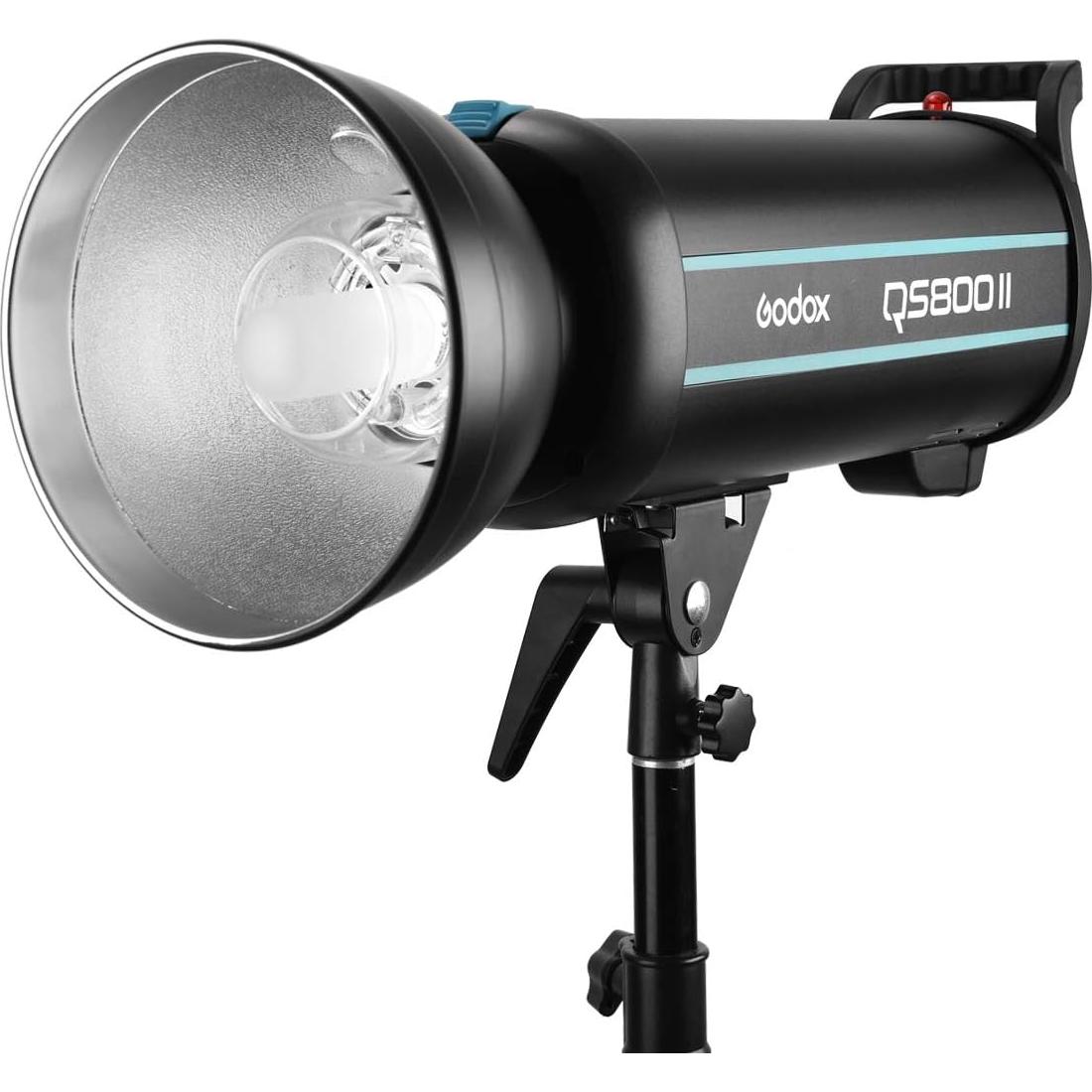 Flash Estroboscópico Godox QS800II 800Ws Luz de Estudio 150W