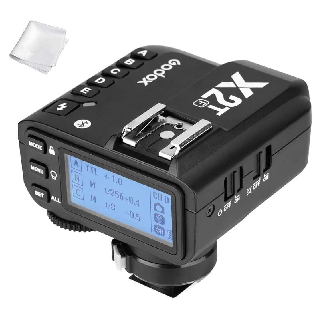 Godox X2T-F Disparador Inalámbrico TTL para Fujifilm, Bluetooth, 1/8000s HSS