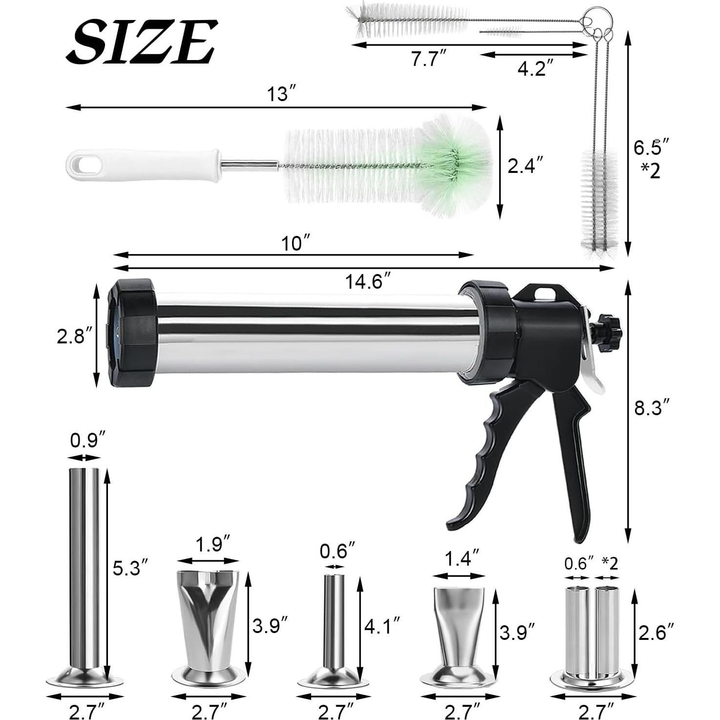 Kit de Fabricación de Jerky Usluole 1 kg Acero Inoxidable
