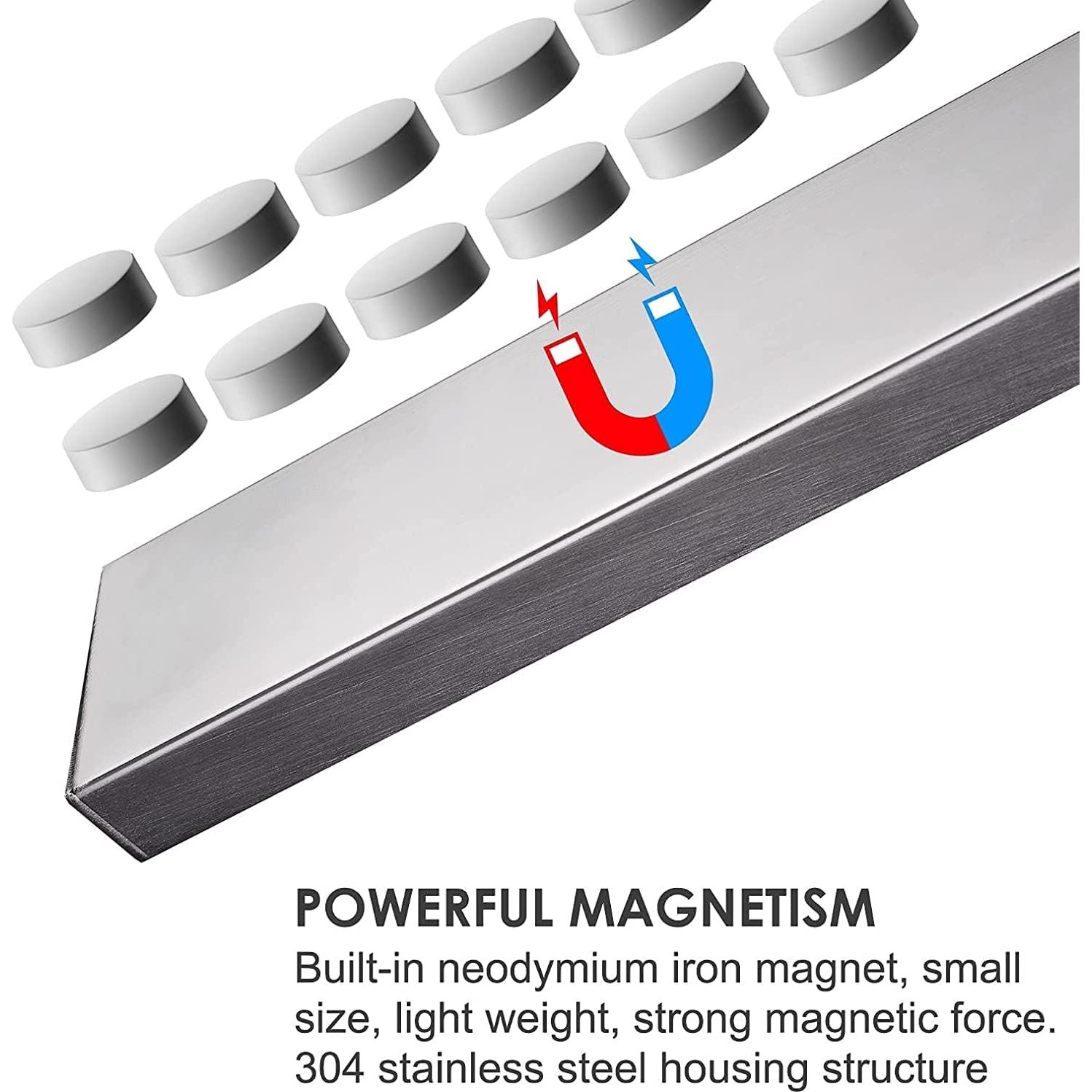 Soporte Magnético para Cuchillos Enkrio 20 cm Acero Inoxidable