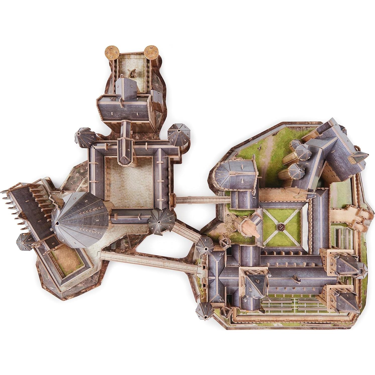 Castillo de Hogwarts Deluxe 4D Build Spin Master 384 Piezas