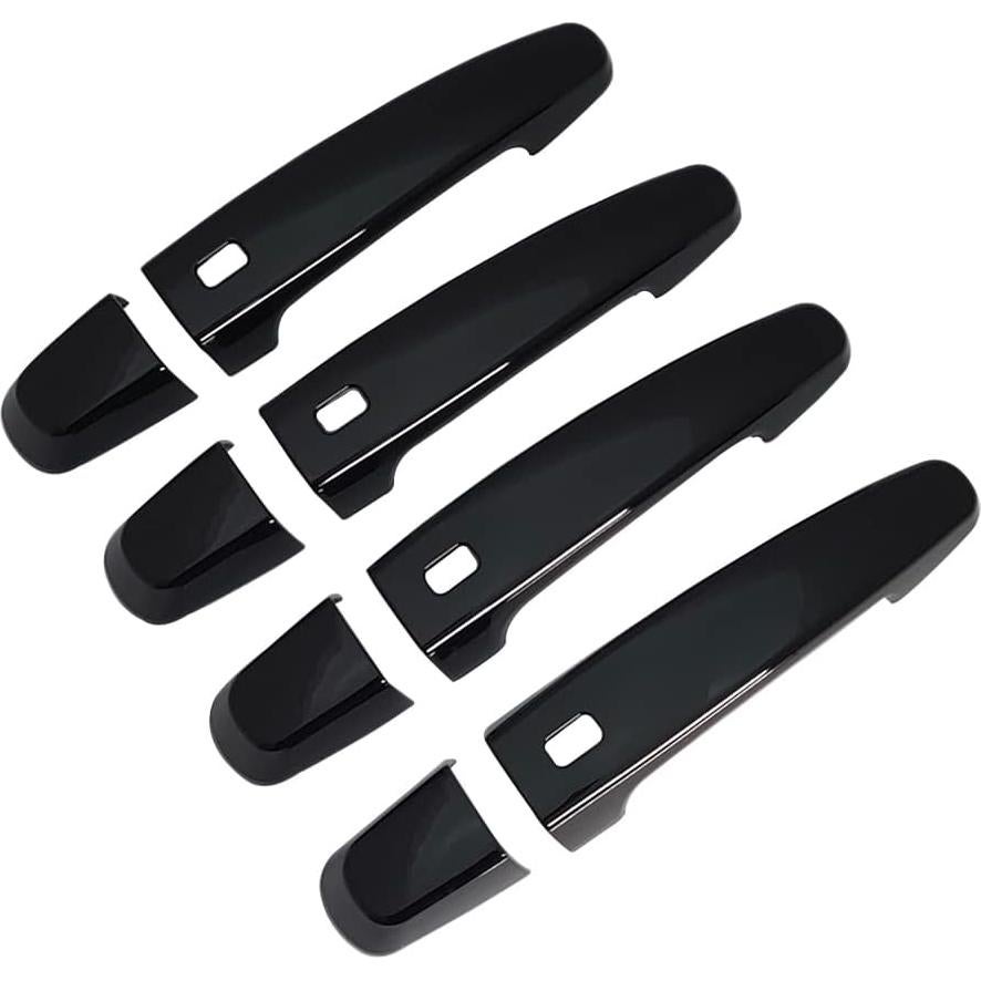 Cubierta de Manija de Puerta AOKIO Negra Brillante para Chevy