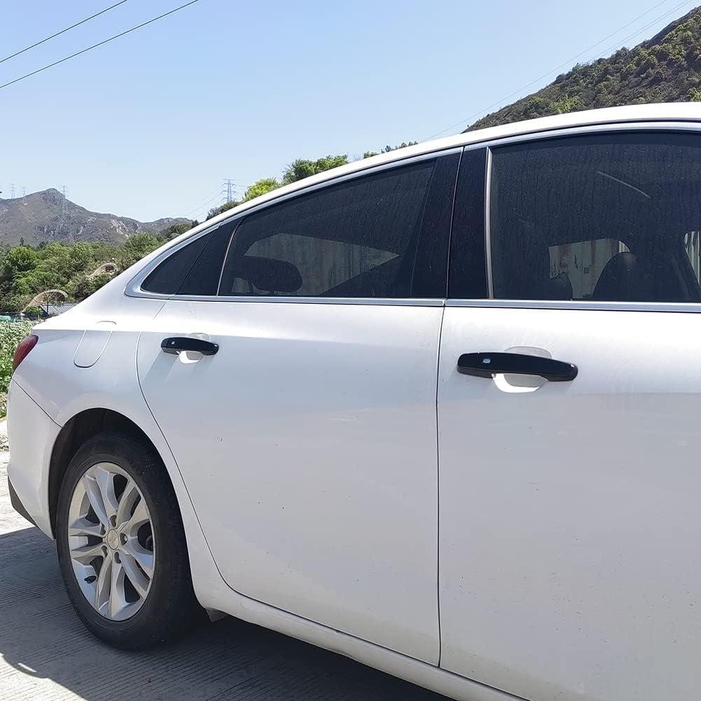 Cubierta de Manija de Puerta AOKIO Negra Brillante para Chevy