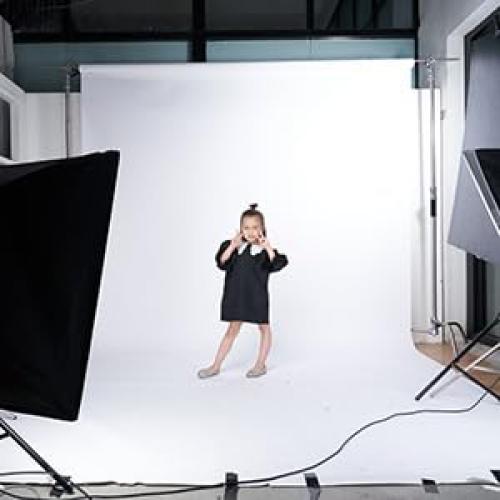 Papel de Fondo Fotográfico Yizhily 271.78cm x 126.45cm Blanco