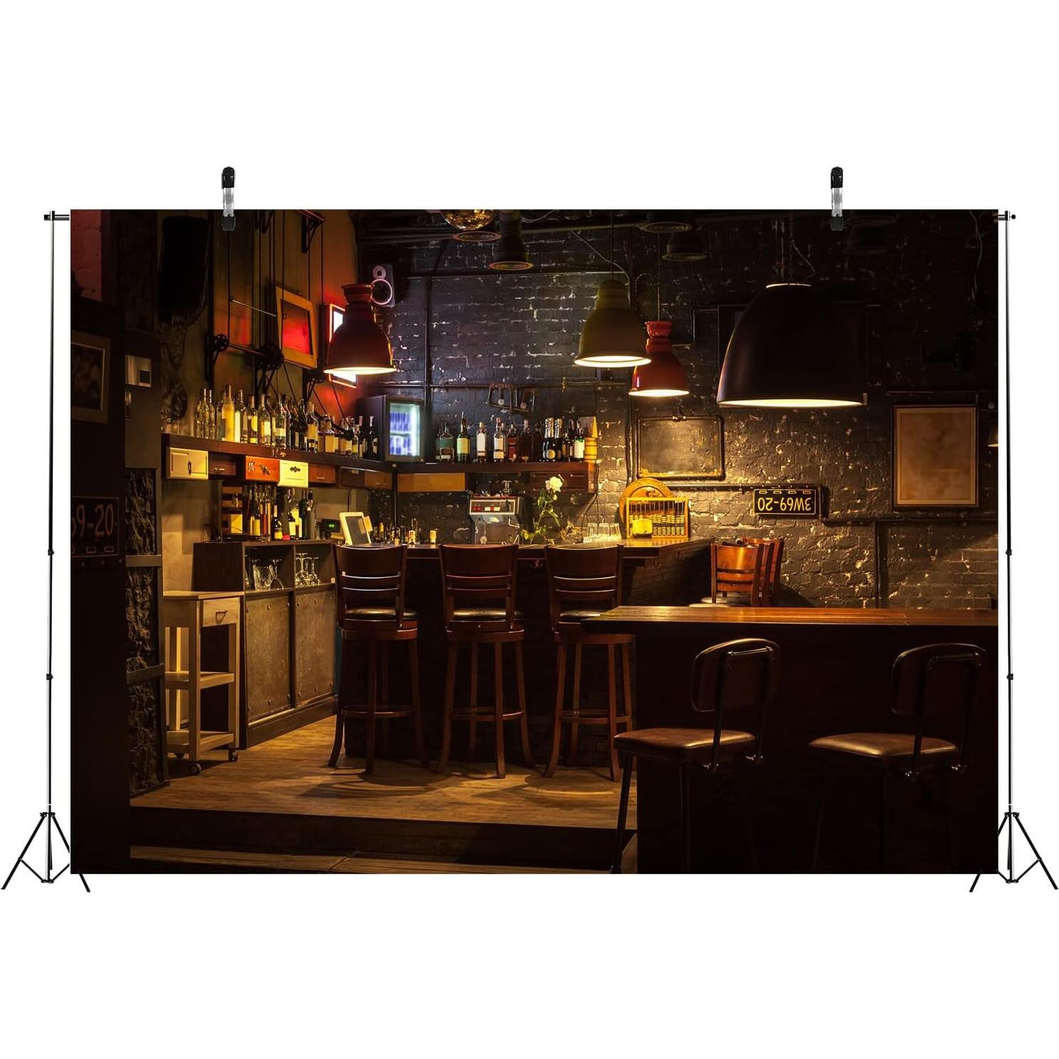 Backdrop de Tela Poliester Loccor 213x152cm Fiesta Pub
